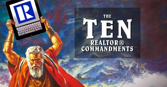 10 realtor commandments