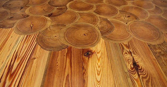 This Once Popular Flooring Style Is, End Grain Wood Flooring Diy